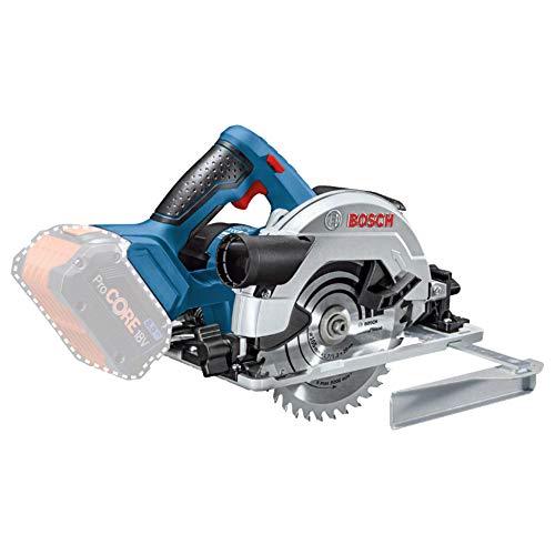 Bosch Professional GKS 18V-57 G Sierra circular, Disco 165 mm, sin batería, en L-BOXX, 18 V, Azul