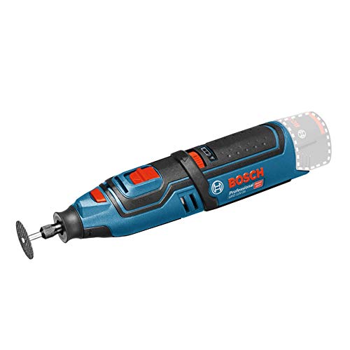 Bosch Professional GRO 12V-35 - Miniherramienta a batería (12V, 5000 – 35000 rpm, sin batería, en caja)