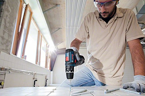 Bosch Professional GSB 12V-15 - Taladro percutor a batería (2 baterías x 2.0 Ah, 12V, en L-BOXX)