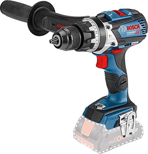 Bosch Professional GSB 18V-85 C System Taladro percutor, par máximo: 110 NM, Incl. Módulo de conectividad, 1x5.0, batería de 1x3, 0 Ah, en L-BOXX 136, Amazon Edición, 90 W, 18 V, Azul