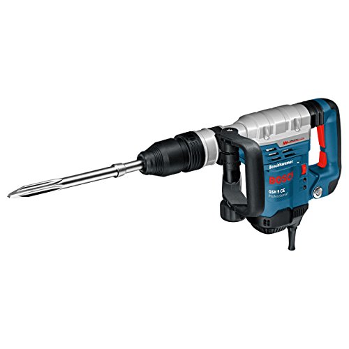 Bosch Professional GSH 5 CE - Martillo demoledor (8,3 J, portabrocas SDS max, Vibration Control, en maletín)