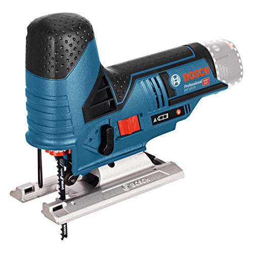 Bosch Professional GST 12V-70 - Sierra de calar a batería (12V, 1500 – 2800 cpm, profundidad de corte 70 mm, sin batería, en L-BOXX)