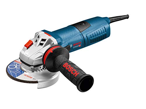 Bosch Professional GWS 13-125 CIE - Amoladora angular (1300 W, 2800 – 11500 rpm, Disco 125 mm, Antivibration, KickBack-Stop, en caja)