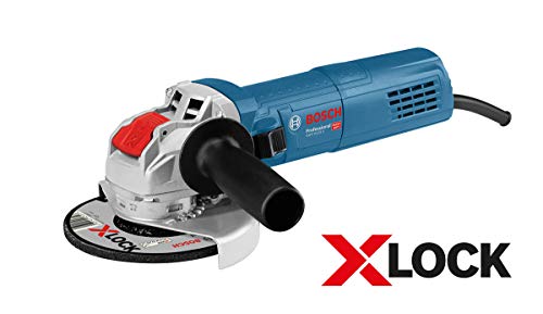 Bosch Professional GWX 9-125 S - Amoladora angular (900 W, 2800-11000 rpm, X-LOCK, Ø disco 125 mm, velocidad variable, en caja)