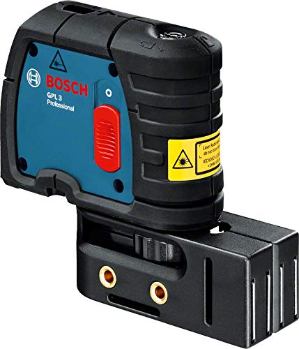 Bosch Professional Láser de 3 puntos GPL 3 (láser rojo, Alcance: hasta 30 m, Estuche de protección)