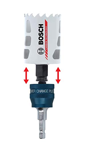 Bosch Professional Plus TCT Broca centradora (conexión hexagonal de 7/16", 7.15 x 105 mm, accesorios sierra de corona)