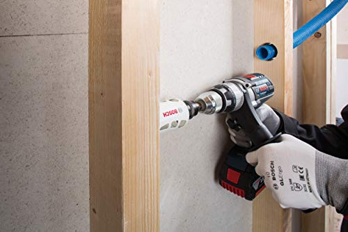 Bosch Professional Progressor for Wood and Metal Sierra de corona (para madera y metal, Ø 105 mm, accesorios para taladro)