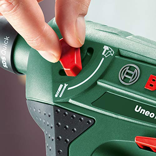 Bosch UneoMaxx - Martillo perforador a batería (1 batería, sistema de 18 V, en maletín)