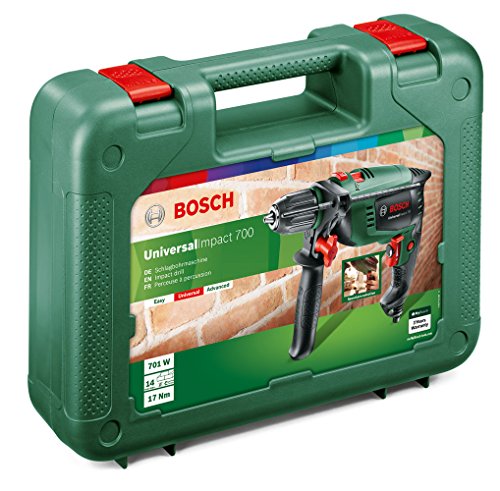 Bosch UniversalImpact 700 + Bosch X-Line Titanio - Maletín de 103 unidades