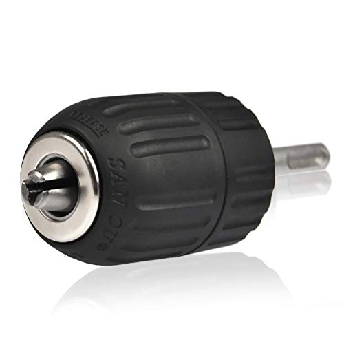 BUYGOO Portabrocas sin Llave de 2-13 mm con Adaptador SDS de 1/2 ’Herramienta de conversión sin Llave Desmontable de Alto Rendimiento para SDS, GSB y GSR