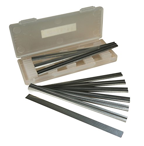 Caja de 10 – 82 mm de carburo de cuchillas reversibles para cepilladoras Makita, Black & Decker, Bosch, DeWalt y Elu