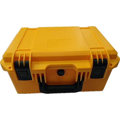 Caja de almacenamiento de herramientas De plástico sellada impermeable de la caja de seguridad del equipo portátil instrumento Dry Box equipo al aire libre caja de herramientas con esponja caja de her