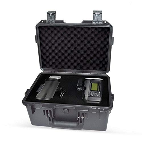 Caja de almacenamiento de herramientas De plástico sellada impermeable de la caja de seguridad del equipo portátil instrumento Dry Box equipo al aire libre caja de herramientas con esponja caja de her