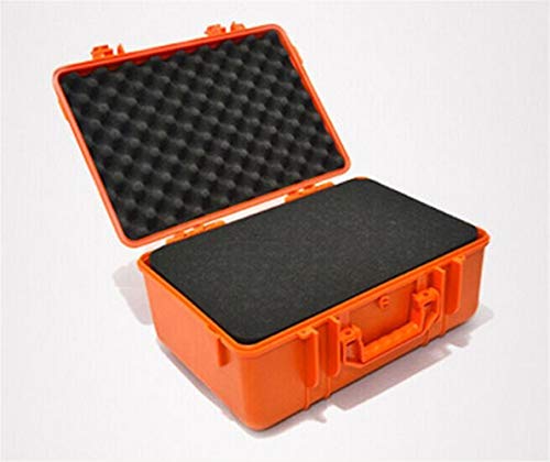 Caja de almacenamiento de herramientas Maletín de herramientas Caja de herramientas resistente a los choques impermeable del equipo Case Caja de Seguridad Instrumento Con Espuma precortado caja de her