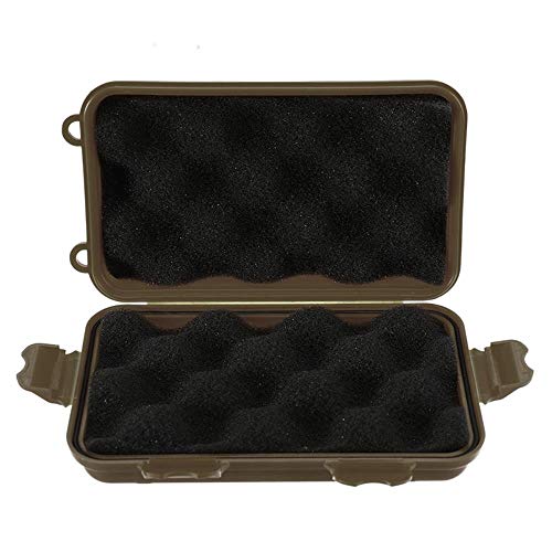 Caja de almacenamiento para exteriores, kit de viaje, a prueba de golpes, impermeable, caja de almacenamiento sellada, caja de almacenamiento hermética, caja de supervivencia, color negro