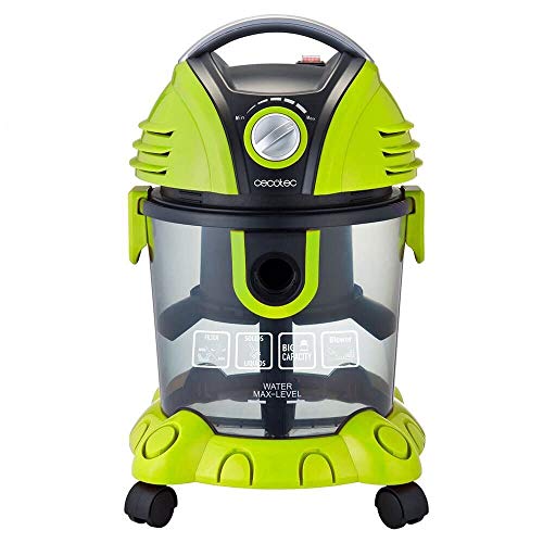 Cecotec Aspirador de sólidos y líquidos Conga Wet&Dry (Verde)