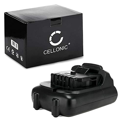 CELLONIC® [2X Batería (10.8V, 2Ah, Li-Ion) Compatible con Dewalt DCD710 / DCD710C2 / DCR020 - DCB120, DCB121, DCB123, DCB125, DCB127 bateria Repuesto, Pila reemplazo Herramienta, sustitución