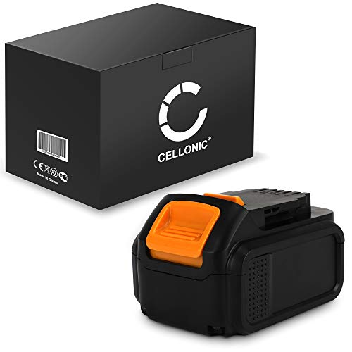 CELLONIC® Batería (18V, 4Ah, Li-Ion) Compatible con Dewalt DCD771C2, DCG412N, DCD795D2 - DCB204, DCB203, DCB201, DCB200, DCB183, DCB182 bateria de Repuesto, Pila reemplazo Herramienta, sustitución