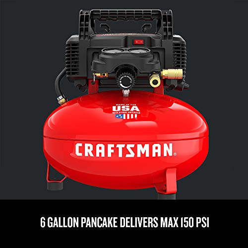 Craftsman compresor de aire, 6 galones (CMEC6150K)