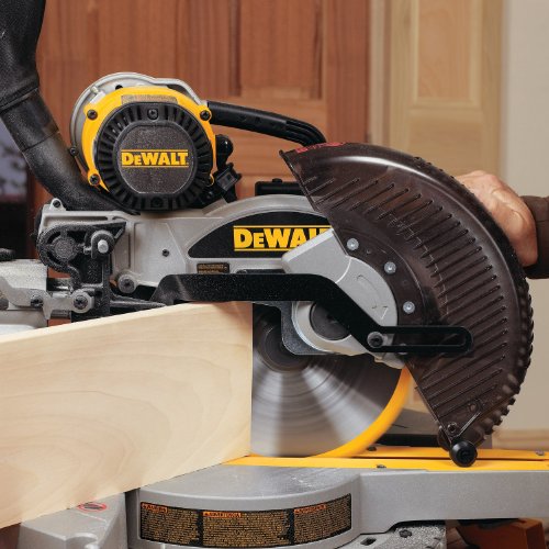 DEWALT 10-Inch Sliding Compound Miter Saw, Double Bevel (DW717)