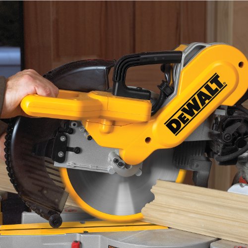 DEWALT 10-Inch Sliding Compound Miter Saw, Double Bevel (DW717)