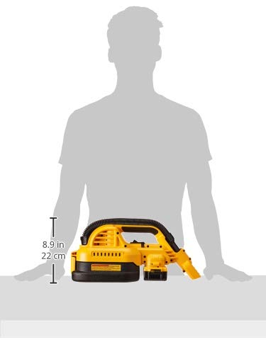 DeWalt 20 V Max Kit de vacío inalámbrico, húmedo/seco, portátil, 1/2 galón (DCV517M1)