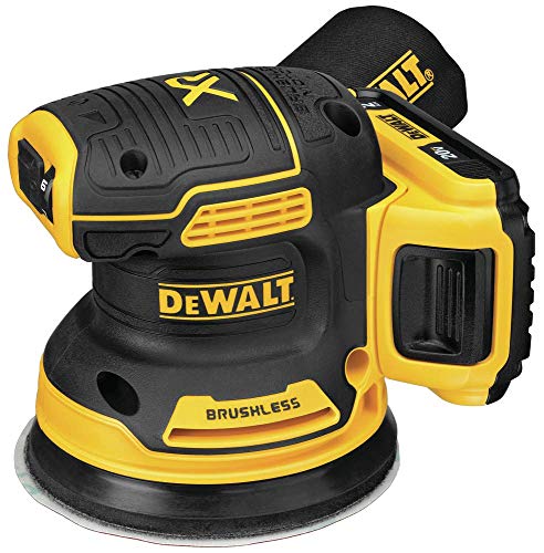 DEWALT 20 V MAX lijadora orbital aleatoria, 5 pulgadas, kit inalámbrico (DCW210D1)