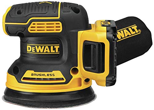 DEWALT 20 V MAX lijadora orbital aleatoria, 5 pulgadas, kit inalámbrico (DCW210D1)