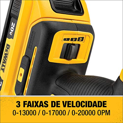 DeWalt 20 V MAX XR multiherramienta oscilante multiherramienta, velocidad variable, sólo herramienta (DCS356B)