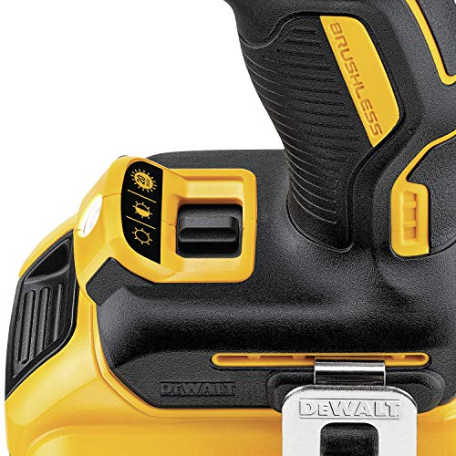 DeWalt 20V MAX XR Combo Kit de taladro inalámbrico, compacto, 3 herramientas (DCK387D1M1)