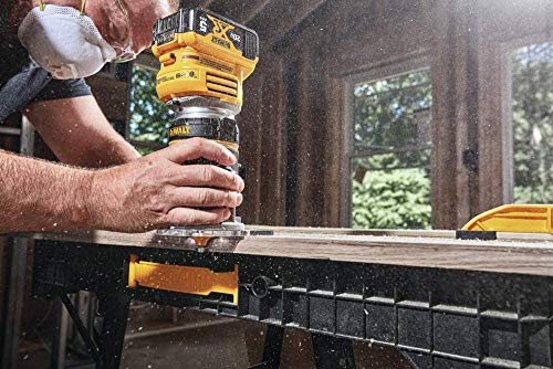 DeWalt 20V MAX XR enrutador inalámbrico, sin escobillas, solo herramienta (DCW600B)