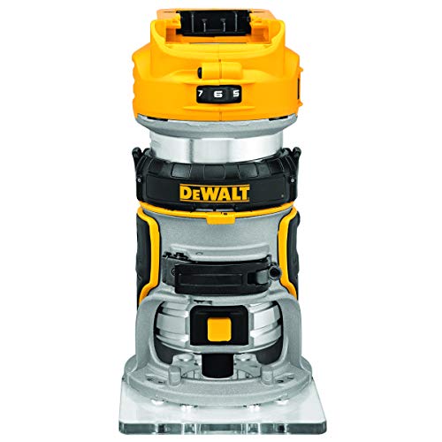 DeWalt 20V MAX XR enrutador inalámbrico, sin escobillas, solo herramienta (DCW600B)