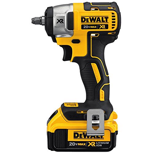 DeWalt 20V MAX XR Kit de llave de impacto inalámbrica, 3/8" (DCF890M2)