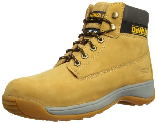 DEWALT Apprentice Honig  - Botas de cuero para hombre, Amarillo, 42 EU