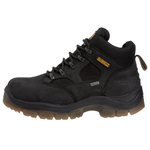 DeWalt Challenger Schwarz 2 - Botas de cuero para hombre, color negro, talla  8 UK (42 EU)