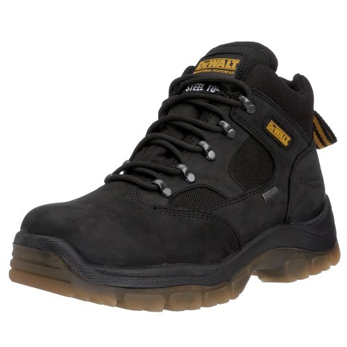 DeWalt Challenger Schwarz 2 - Botas de cuero para hombre, color negro, talla  8 UK (42 EU)