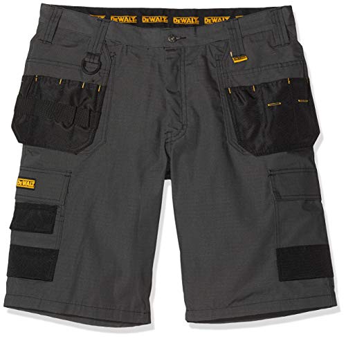 DeWalt Cheverley - Pantalón Corto, Talla 36 W, Color Gris