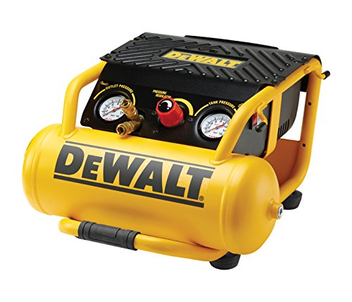 DeWalt Compresor (1500 W, 10 L, 10 bar, 2.0ps Fácil de inicio Motor, Motor, incluye 10 m aire línea) dpc10rc