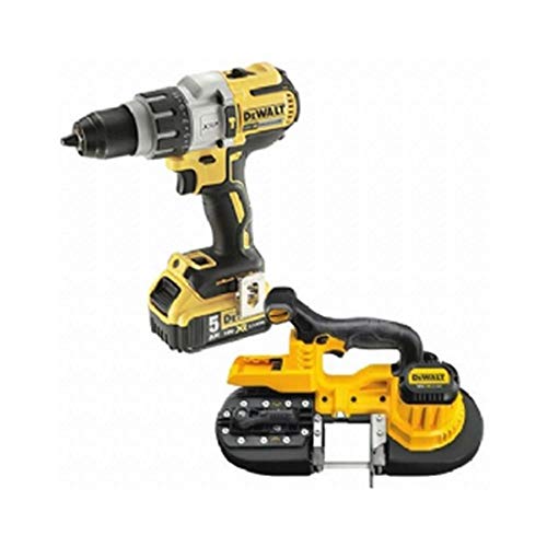 DeWalt CPROF227 CPROF227-KIT XR = DCD996P2 Taladro XRP con 2 baterías Li-Ion 5,0Ah + DCS371N Sierra de Banda