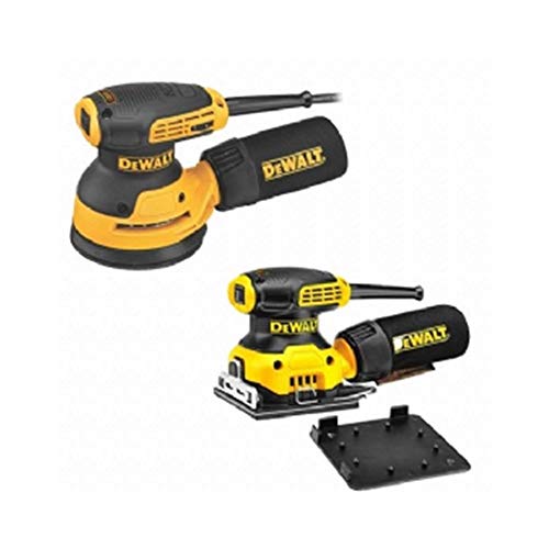 DeWalt CPROF263 CPROF263-KIT = DWE6411 Orbital 230W 1/4 Hoja + DWE6423 Lijadora Rotorbital 280W Ø125mm