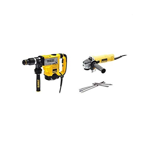 DeWalt CPROF448 CPROF448-KIT = D25601K Martillo Combinado 6kg 1250W + DWE4156 Amoladora 115mm 800W + SDSMAXSET2