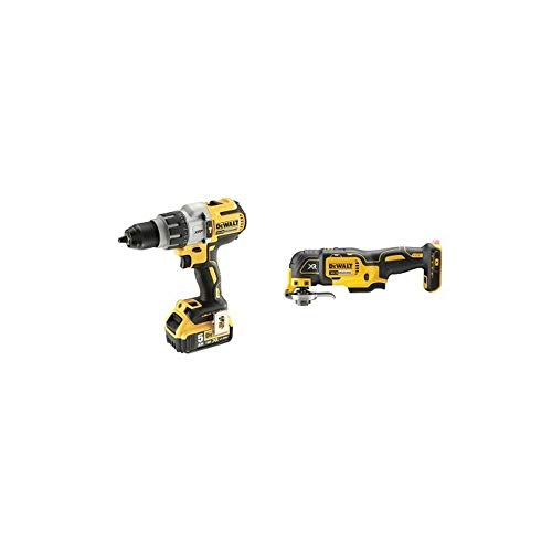 DeWalt CPROF596 CPROF596-KIT XR = DCD996P2 Taladro XRP con 2 baterías Li-Ion 5Ah + DCS356NT Multi-Herramienta