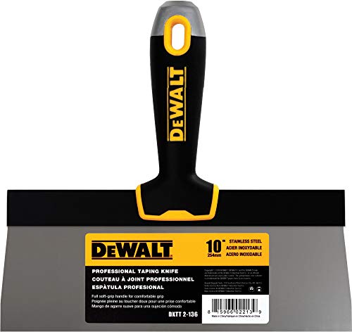 DEWALT - Cuchillos de cinta (acero inoxidable, mango suave)