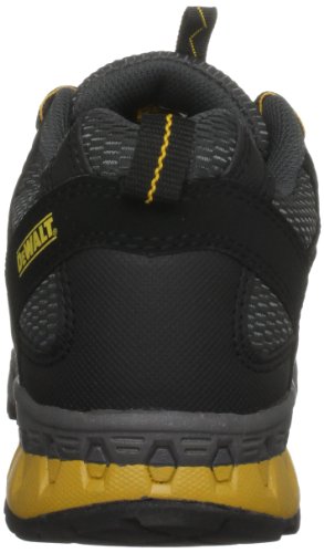 Dewalt - Cutter, Zapatos de Seguridad Hombre, Negro (Black/Grey), 42 EU