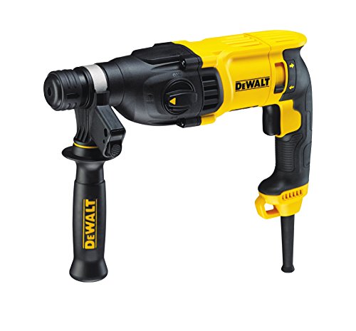 Dewalt D25133K-QS Martillo Ligero Combinado 800W 3 Modos-26 mm 2, 800 W, 230 V, Negro, Blanco