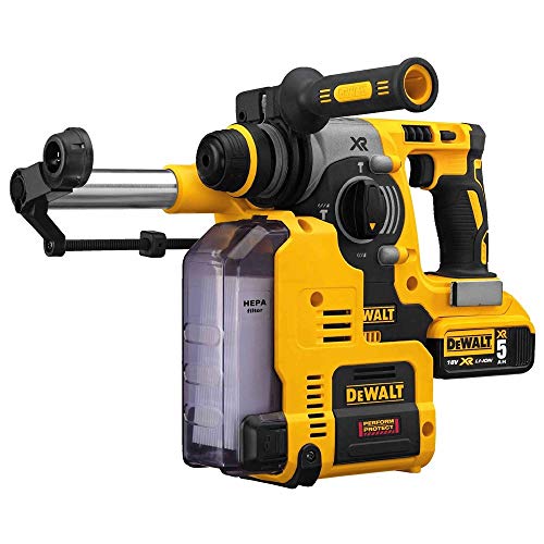 DeWalt D25303DH-XJ Sistema de extracción de Polvo para martillos 18V-DCH273, Negro