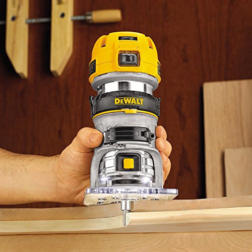 Dewalt D26200-QS D26200-QS-Perfiladora 900W-27.000 rpm (6-8mm) -Electrónica, 900 W, 0 V