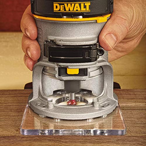 DeWalt D26200 - Rebajadora eléctrica, 115 V, 50Hz, 900W  (tamaño: 1/4pulgadas)