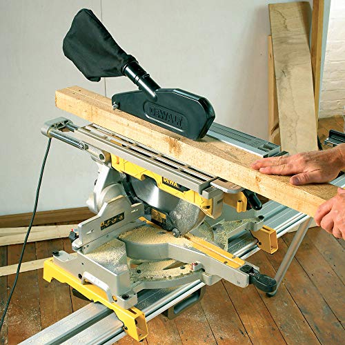 Dewalt D27112-QS - Ingletadora Telescópica 1.600 W, Motor Universal - Ø hoja 305 mm