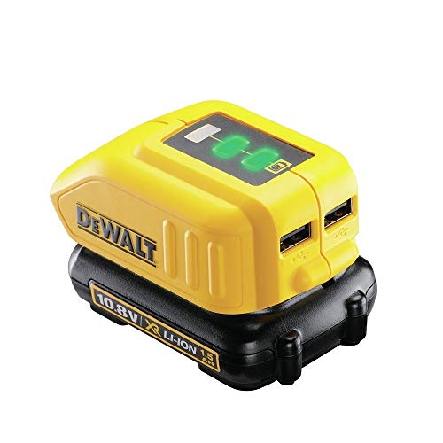 Dewalt DCB090-XJ Adaptador de batería para cargar dispositivos con entrada USB